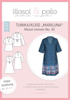 Schnittmustertitelbild Tunika/Kleid Mariluna lillesol women Nr. 42